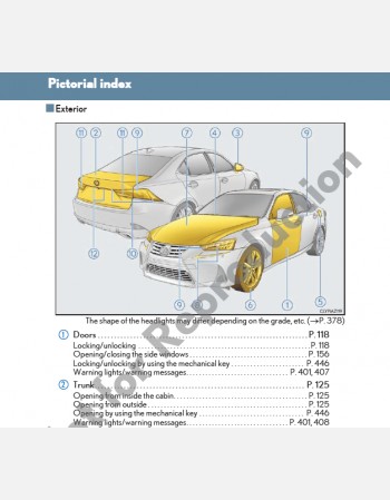 2017-2018 lexus is 300& 350 owners manual